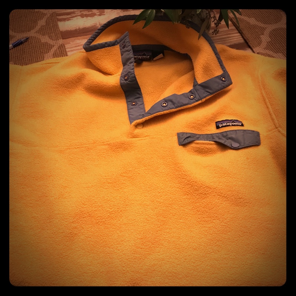 Patagonia men’s medium fleece pullover